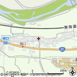 滋賀県米原市樋口18周辺の地図