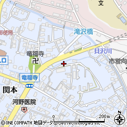 神奈川県南足柄市関本5-8周辺の地図