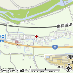 滋賀県米原市樋口17周辺の地図
