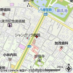 鎌倉雪ノ下郵便局周辺の地図