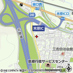 滋賀県米原市樋口1023周辺の地図