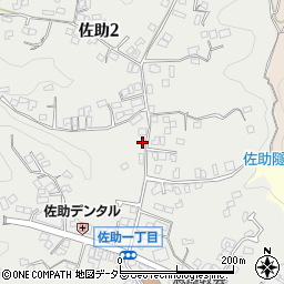 神奈川県鎌倉市佐助2丁目6-6周辺の地図