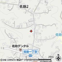 神奈川県鎌倉市佐助2丁目6周辺の地図
