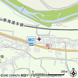 滋賀県米原市樋口448周辺の地図