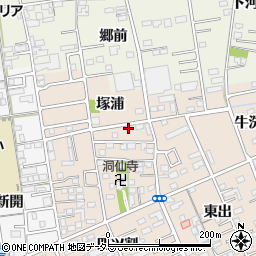 愛知県一宮市今伊勢町本神戸目久井23周辺の地図
