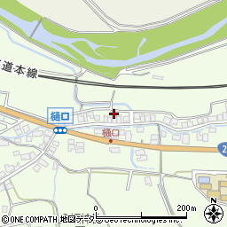 滋賀県米原市樋口27周辺の地図