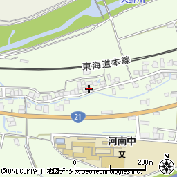滋賀県米原市樋口50周辺の地図