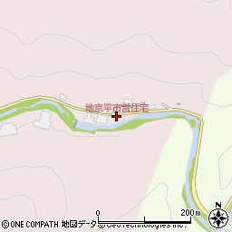地京平市営住宅周辺の地図