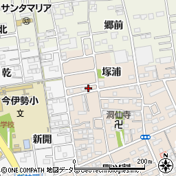 愛知県一宮市今伊勢町本神戸塚浦10-5周辺の地図