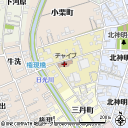 愛知県一宮市北丹町2周辺の地図