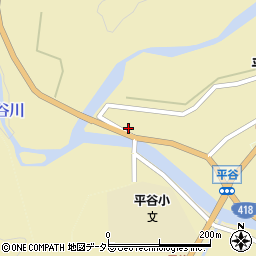 長野県下伊那郡平谷村375周辺の地図