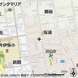 愛知県一宮市今伊勢町本神戸塚浦10-6周辺の地図