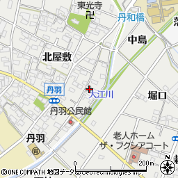 愛知県一宮市丹羽北屋敷1433周辺の地図