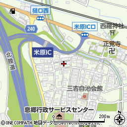 滋賀県米原市樋口285周辺の地図