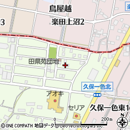 愛知県小牧市久保一色1365周辺の地図