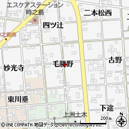 愛知県一宮市時之島毛勝野35周辺の地図