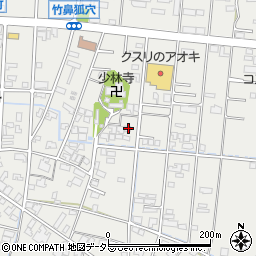 岐阜県羽島市竹鼻町狐穴754-1周辺の地図