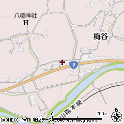梅谷キッチン周辺の地図