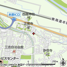 滋賀県米原市樋口353周辺の地図