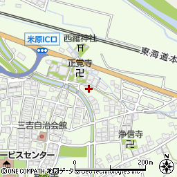 滋賀県米原市樋口349周辺の地図