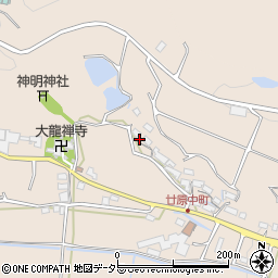 岐阜県多治見市廿原町183周辺の地図