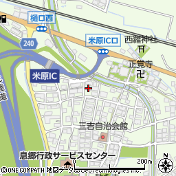 滋賀県米原市樋口288周辺の地図