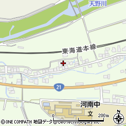 滋賀県米原市樋口6周辺の地図