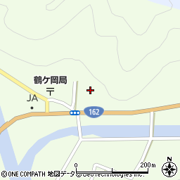 京都府南丹市美山町鶴ケ岡ノブ33周辺の地図