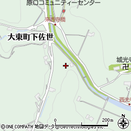 島根県雲南市大東町下佐世271周辺の地図