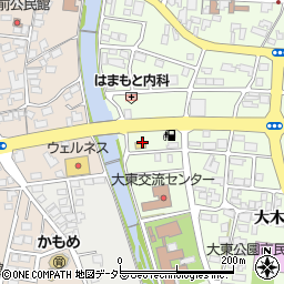 ファミリーマート雲南大東店周辺の地図