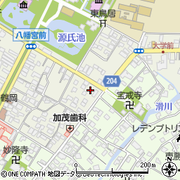 ショウワパーク鎌倉八幡宮駐車場周辺の地図