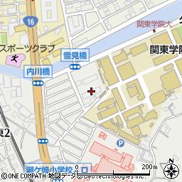 県営六浦内川ハイム１号棟周辺の地図