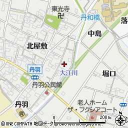 愛知県一宮市丹羽北屋敷1430周辺の地図
