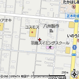 岐阜県羽島市竹鼻町狐穴1229-1周辺の地図