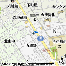 愛知県一宮市今伊勢町新神戸五輪野36-1周辺の地図