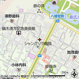 有限会社鎌倉彫山水堂　八幡宮前店周辺の地図