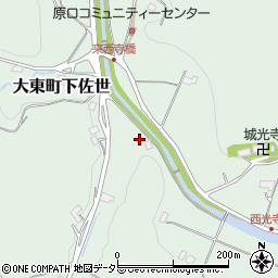 島根県雲南市大東町下佐世272周辺の地図