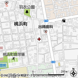 神奈川県平塚市桃浜町17-19周辺の地図