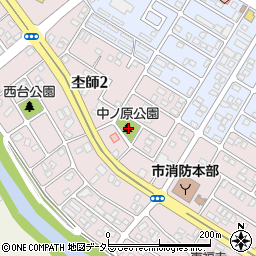千葉県君津市杢師2丁目13周辺の地図
