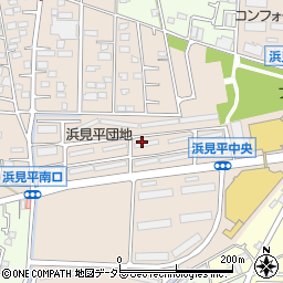 神奈川県茅ヶ崎市浜見平周辺の地図