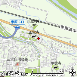滋賀県米原市樋口352周辺の地図