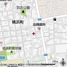 神奈川県平塚市桃浜町17-21周辺の地図