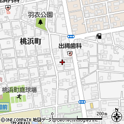 神奈川県平塚市桃浜町17-11周辺の地図