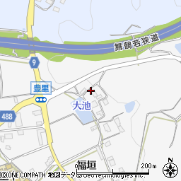 京都府綾部市豊里町福垣228周辺の地図