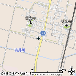 滋賀県高島市安曇川町三尾里470周辺の地図