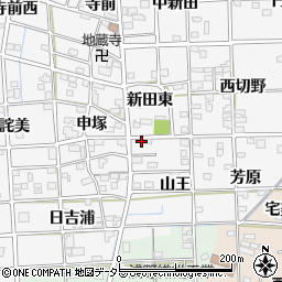 愛知県一宮市時之島山王1周辺の地図