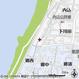 愛知県一宮市奥町堤下一82周辺の地図
