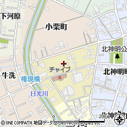 愛知県一宮市北丹町27周辺の地図