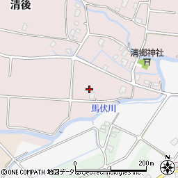 静岡県御殿場市清後105周辺の地図