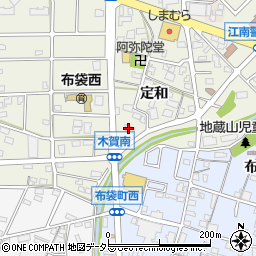 ドコモショップ江南店周辺の地図